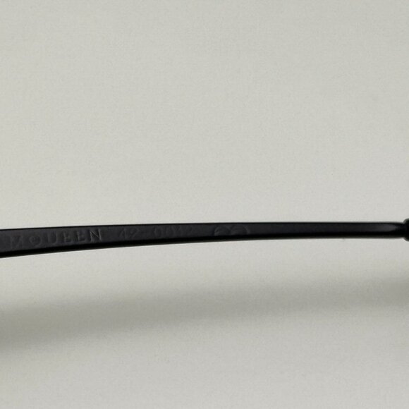 Alexander McQueen 42-0012 Black Eyeglasses Eye Glasses Frames Japan 50-18-140 main image 7